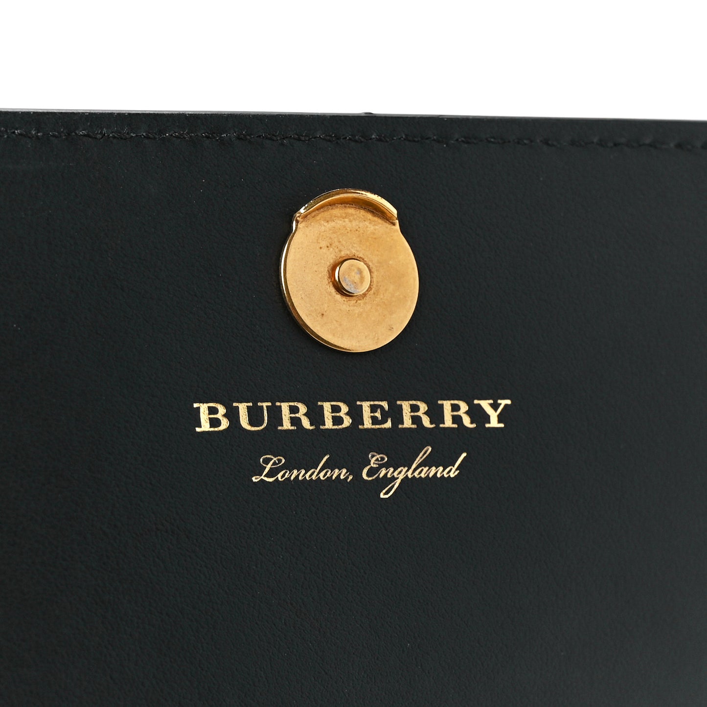 Vintage Check Halton Wallet Black