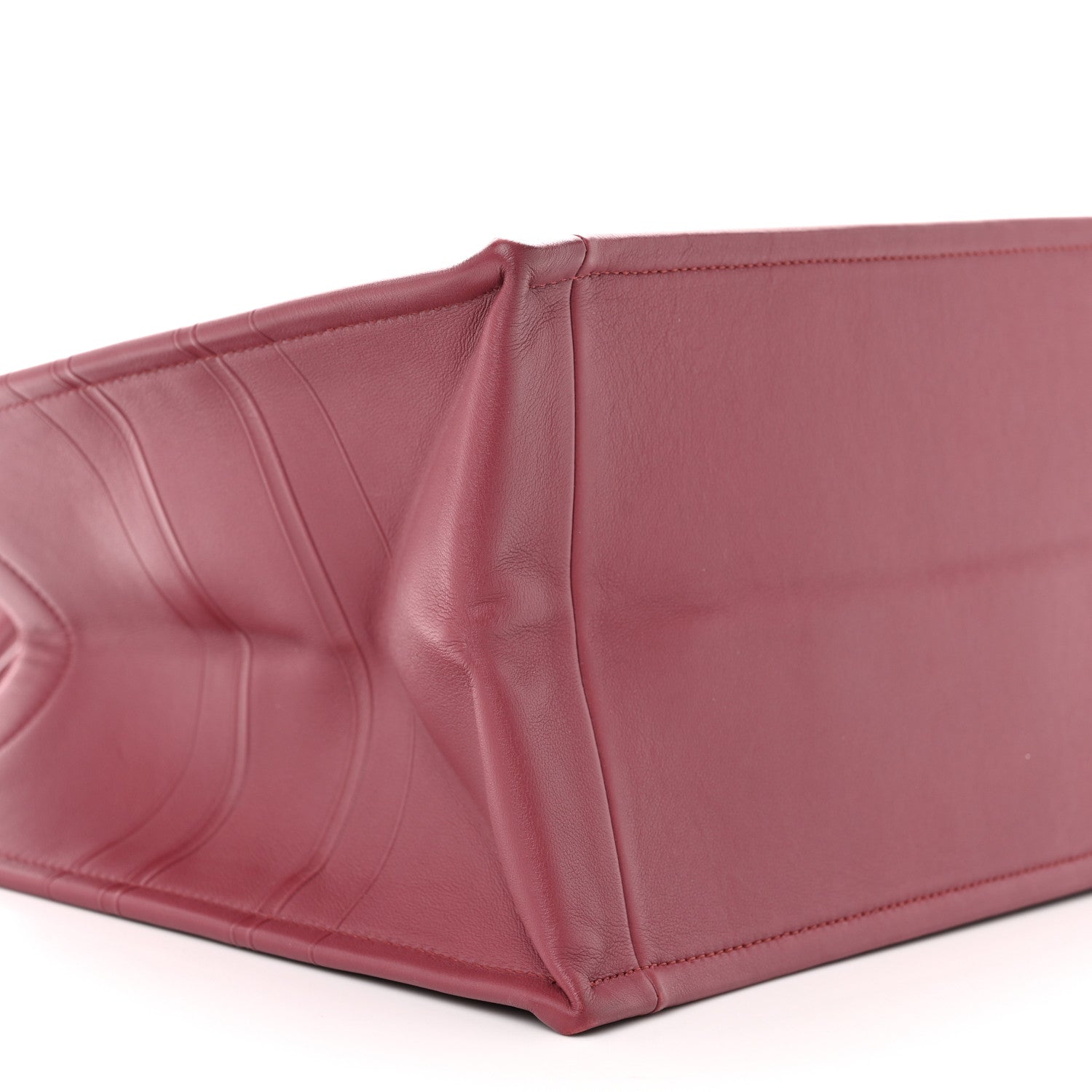 Christian Dior Calfskin Embossed Medium Book Tote Red 9 of 12