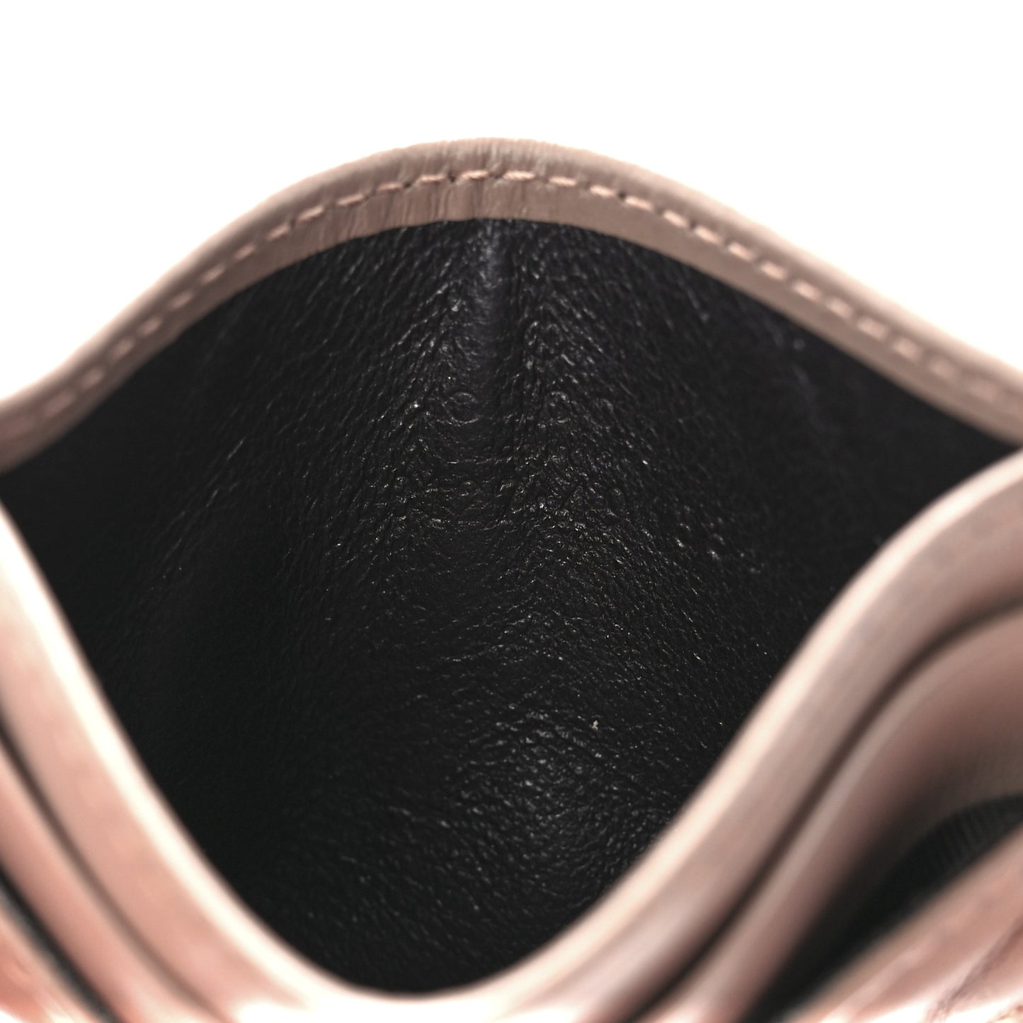 Calfskin Matelasse GG Marmont Card Holder Porcelain Rose