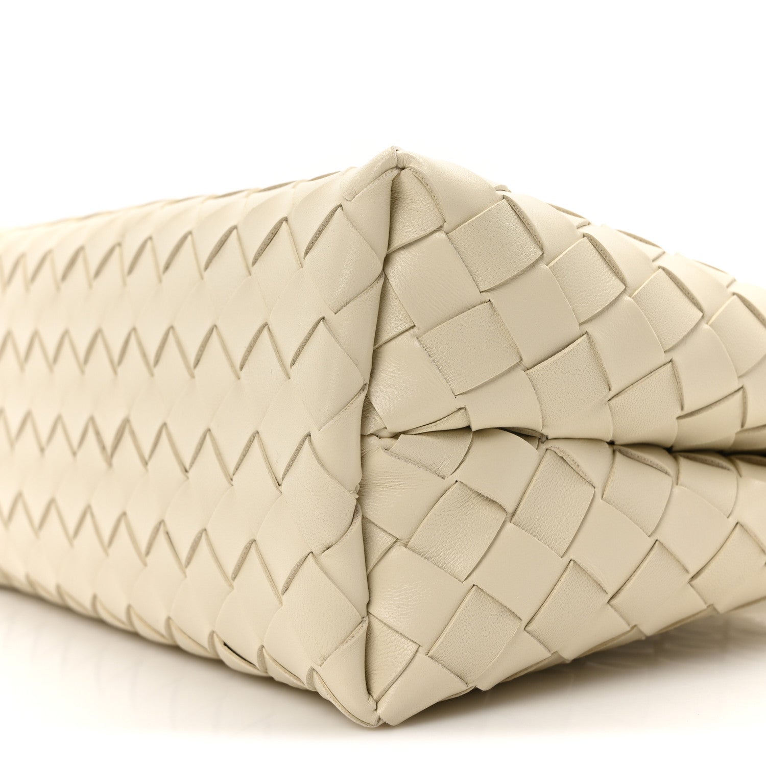 Bottega Veneta Nappa Intrecciato Small Andiamo Shoulder Bag Sea Salt 9 of 10