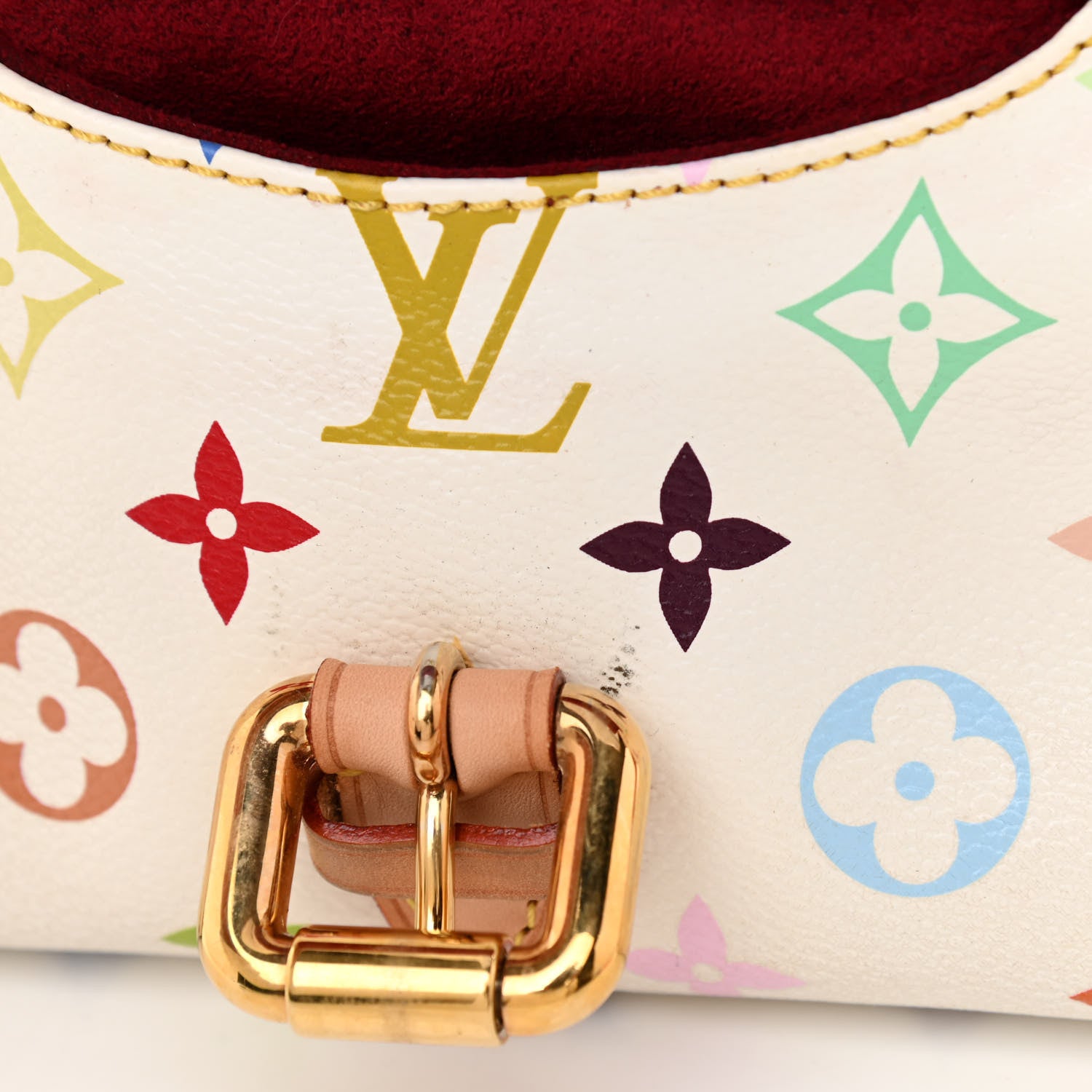 Louis Vuitton Monogram Multicolor Eliza White 11 of 12