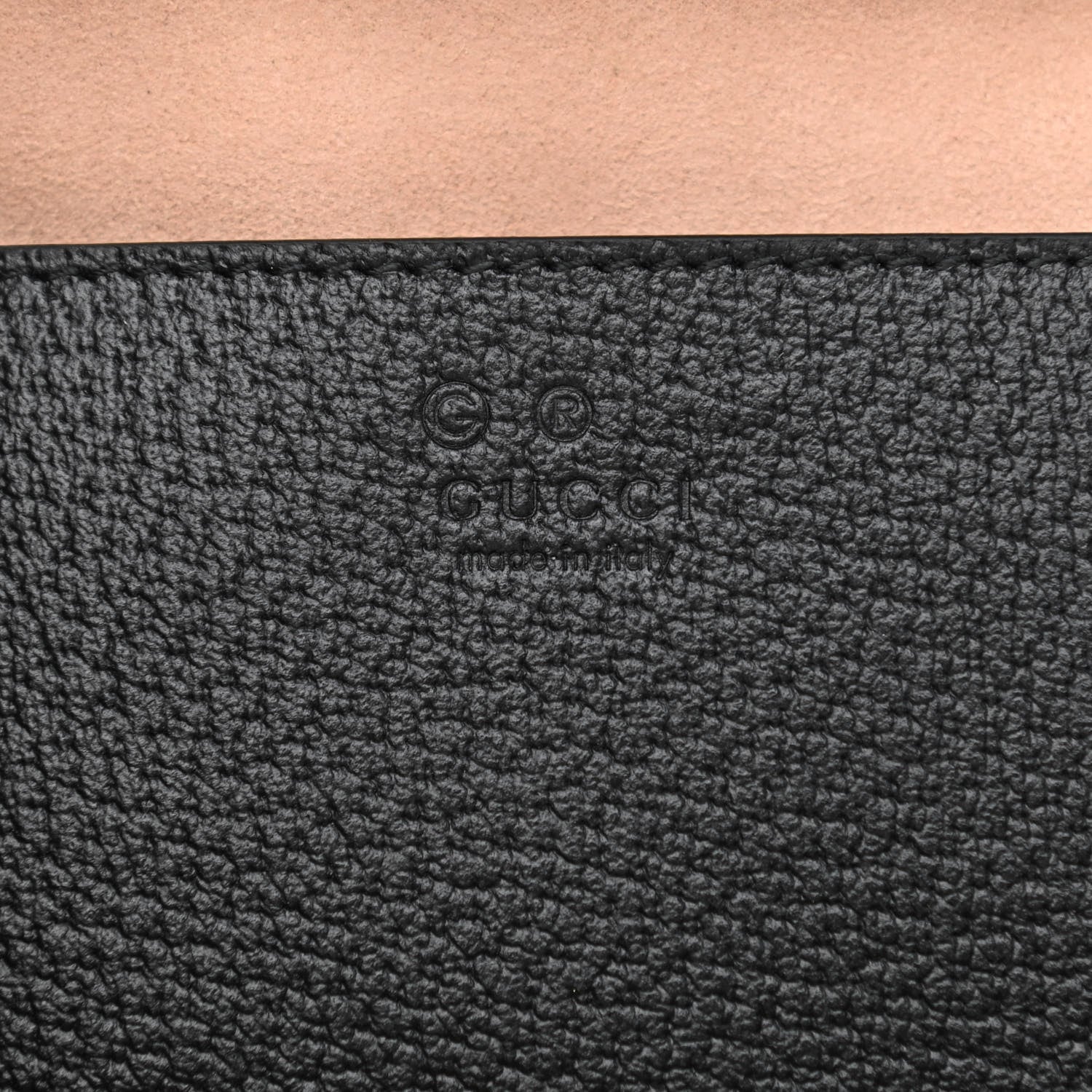 Gucci Textured Calfskin Web Small Ophidia Tote Bag Black 6 of 10