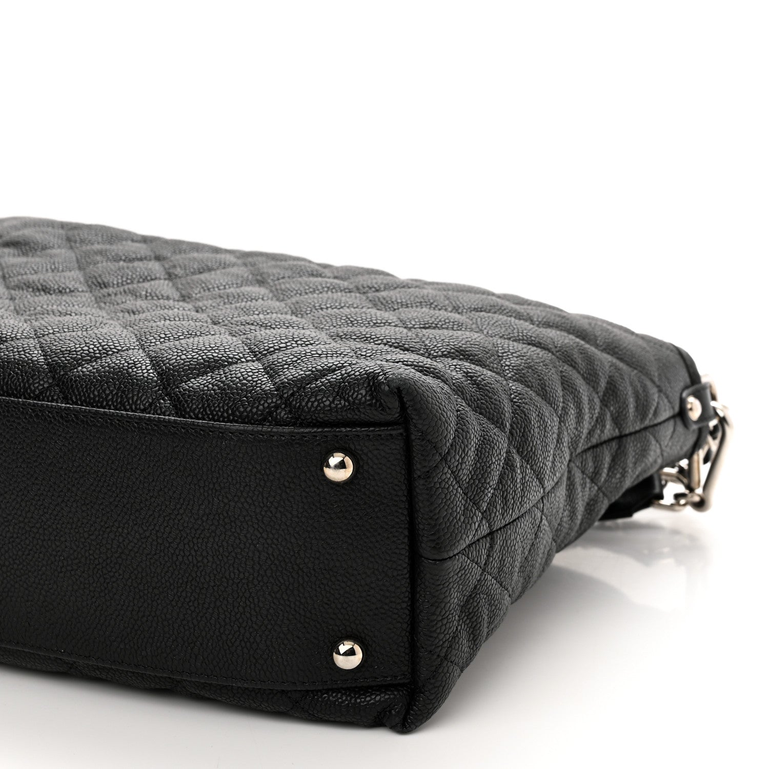 Chanel Caviar Quilted French Riviera Hobo Black 10 of 15