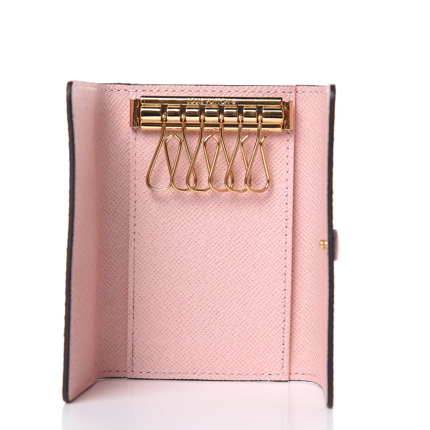 Louis Vuitton Damier Ebene Multicles 6 Key Holder Rose Ballerine 5 of 9