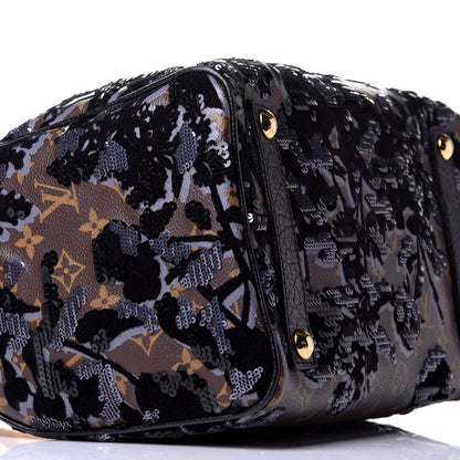 Louis Vuitton Monogram Fleur De Jais Sequins Speedy 30 8 of 10