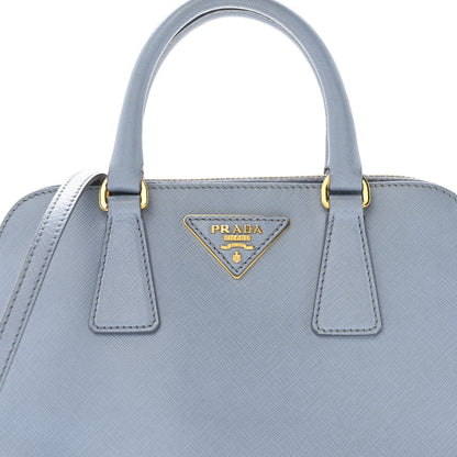 Prada Saffiano Lux Small Promenade Tote Aviazione 9 of 14