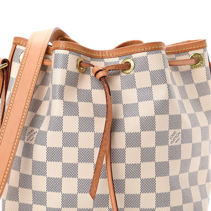Louis Vuitton Damier Azur Noe BB 8 of 11