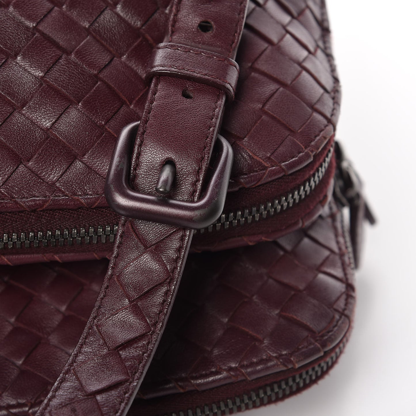 Nappa Intrecciato Double Compartment Tote