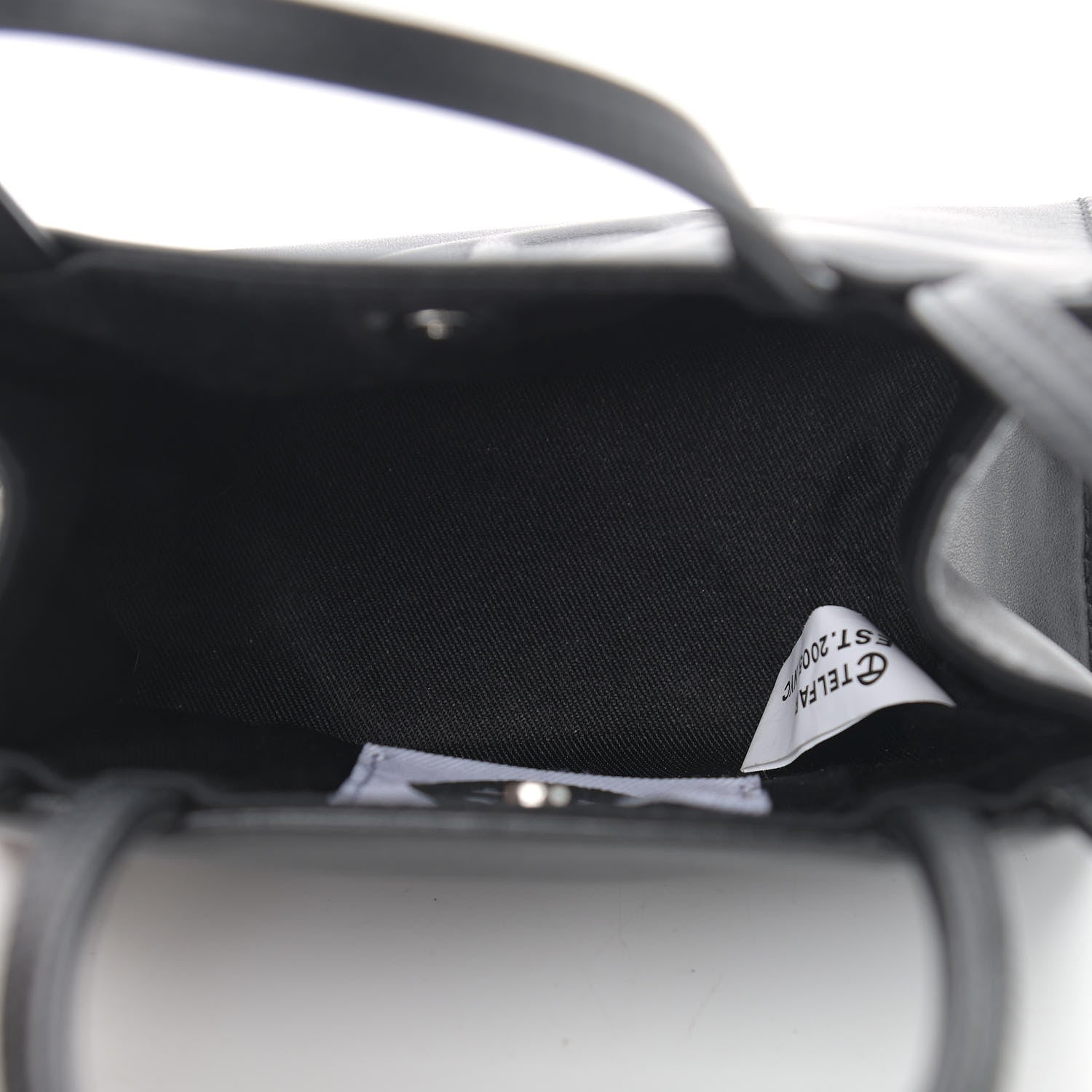 Telfar Vegan Leather Small Shopping Bag Black 5 of 13