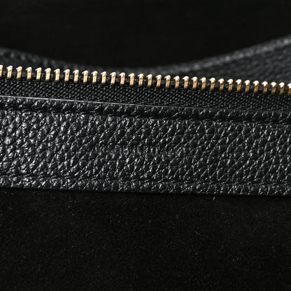 Celine Soft Grained Calfskin Small Belt Cabas Phantom Black 7 of 10