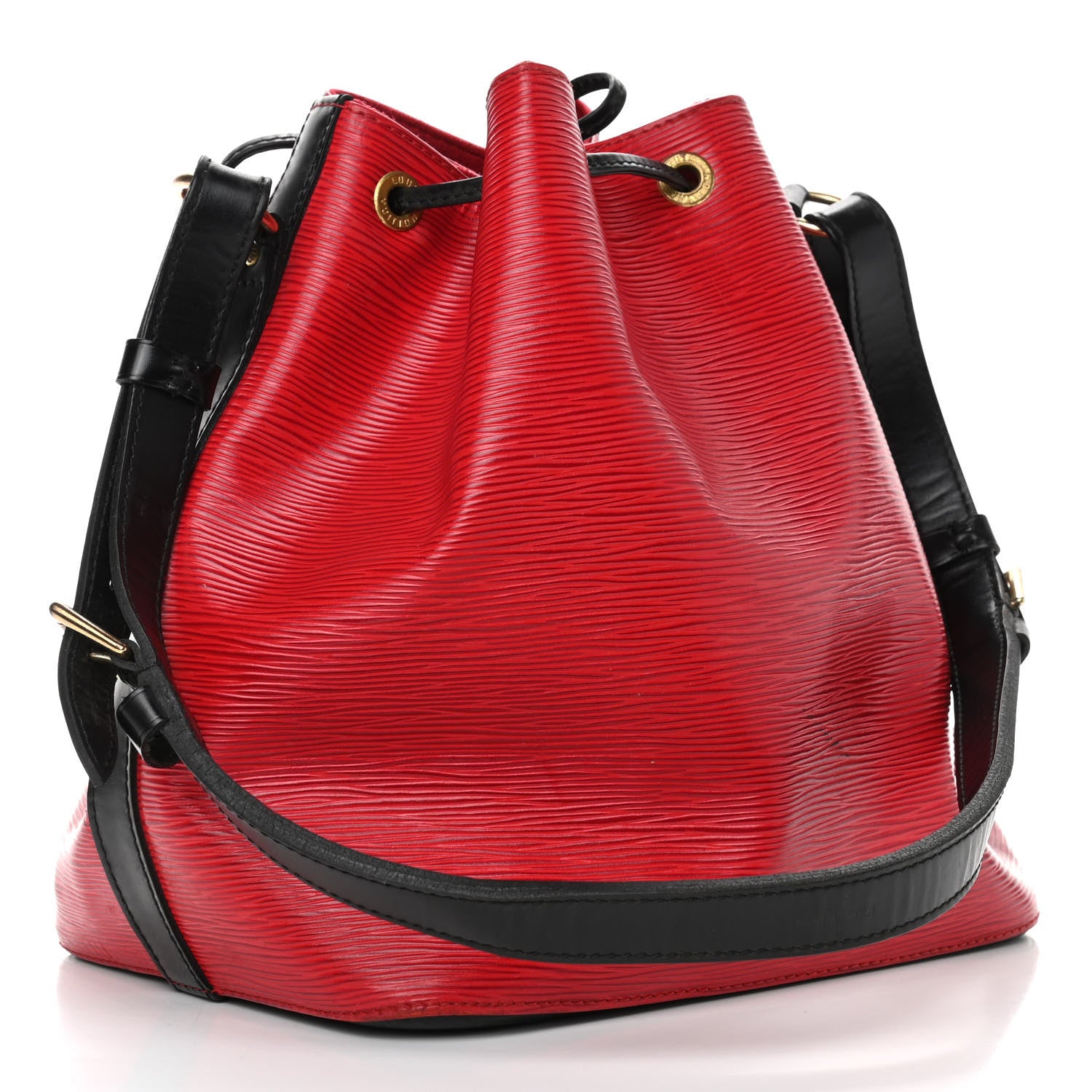 Louis Vuitton Epi Petit Noe Red Black 3 of 17