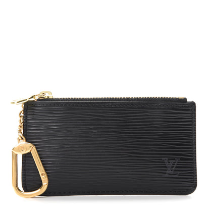 Louis Vuitton Epi Key Pouch Black 1 of 7