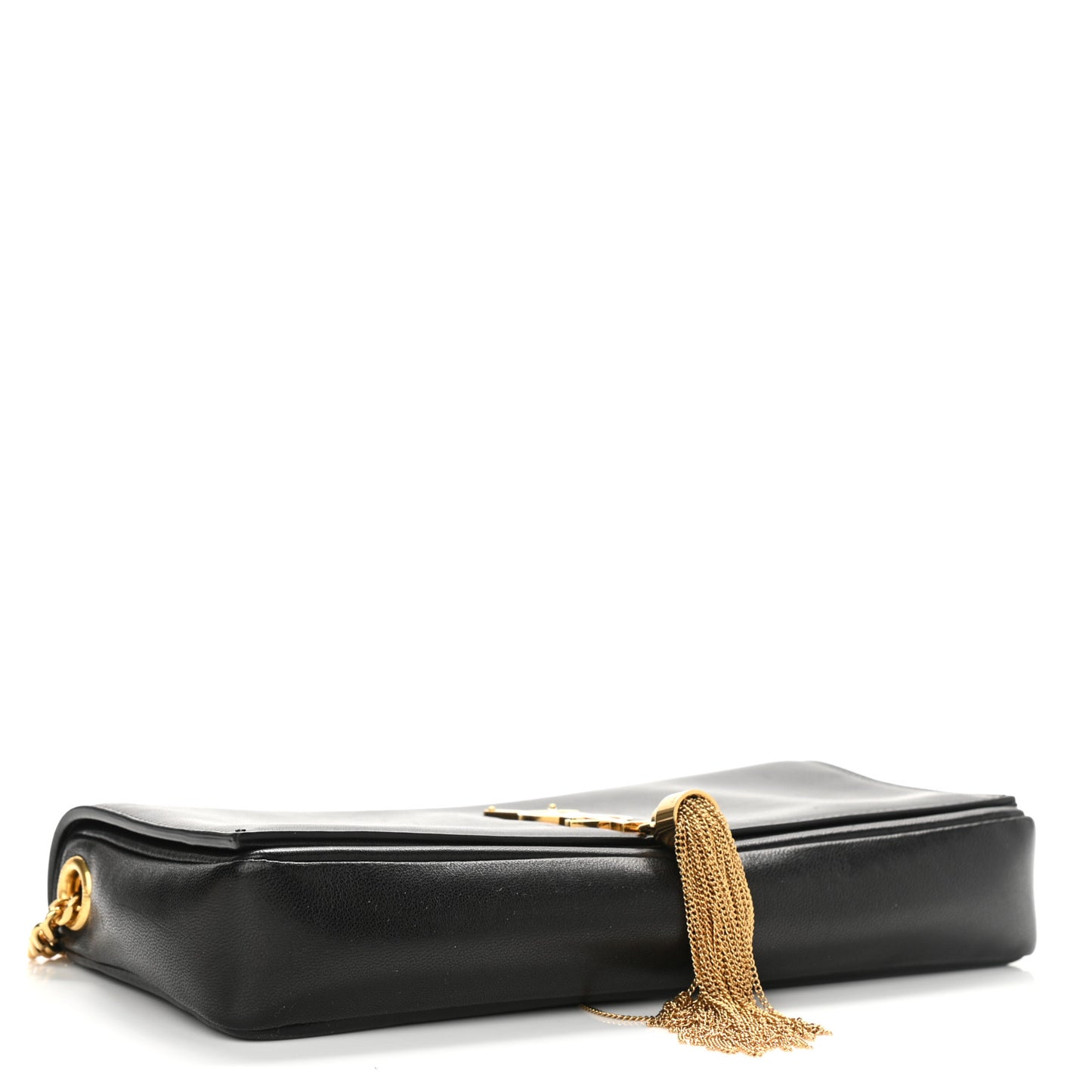 Lambskin Monogram Tassel Kate 99 Black