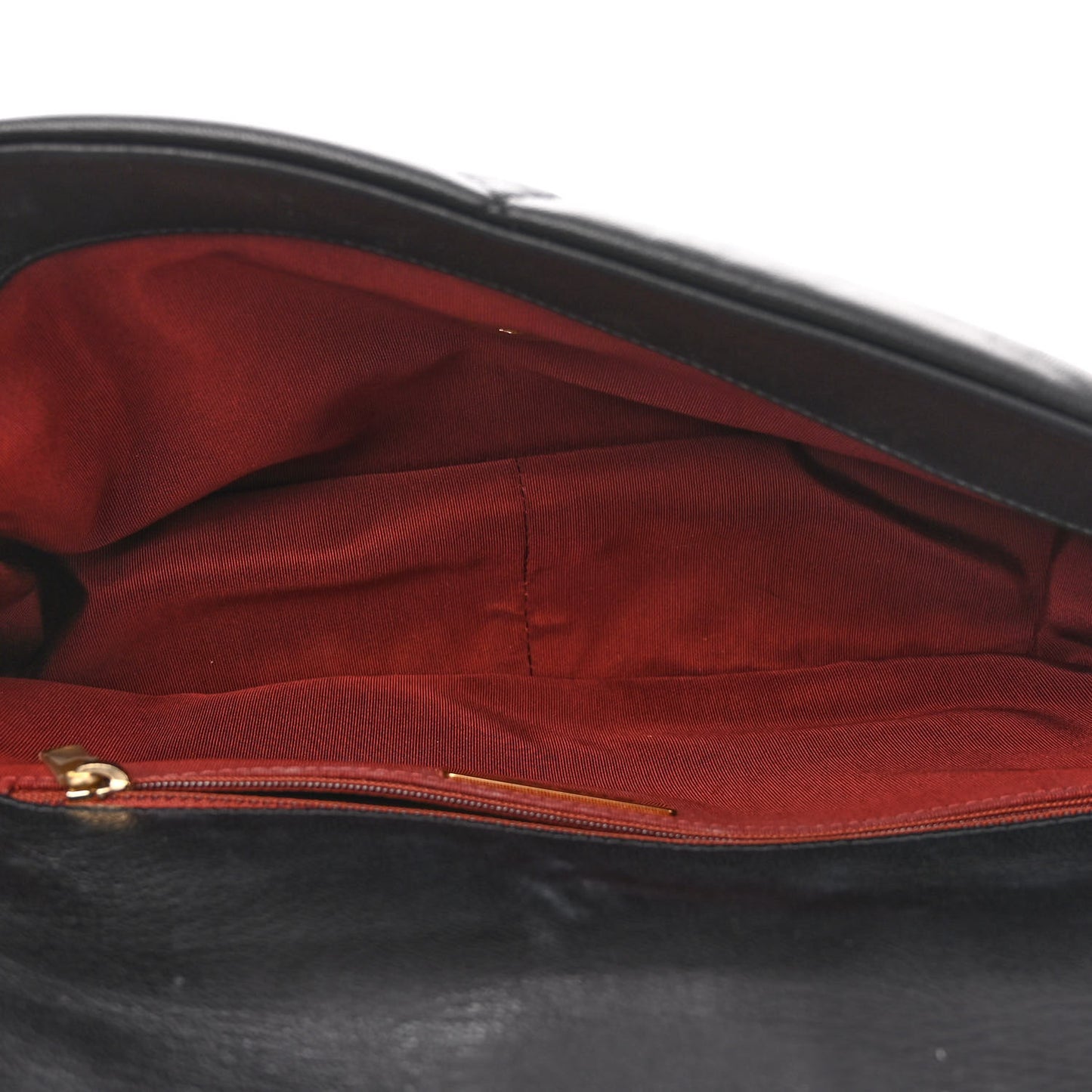 Goatskin Quilted Large Chanel 19 Flap Black