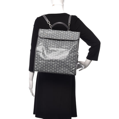 Goyard Goyardine Saint Leger Soft Briefcase Backpack Grey 2 of 10