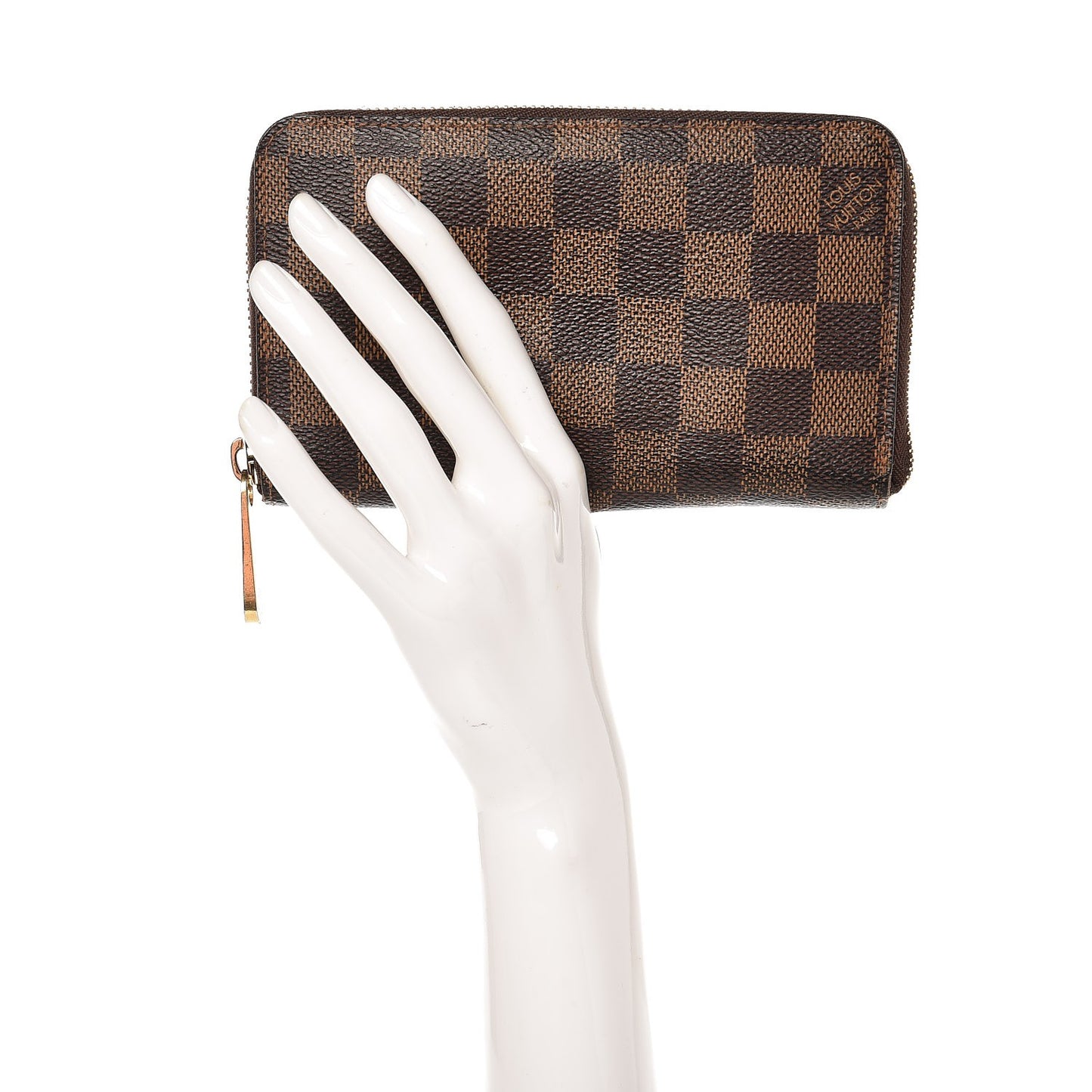 Damier Ebene Zippy Compact Wallet