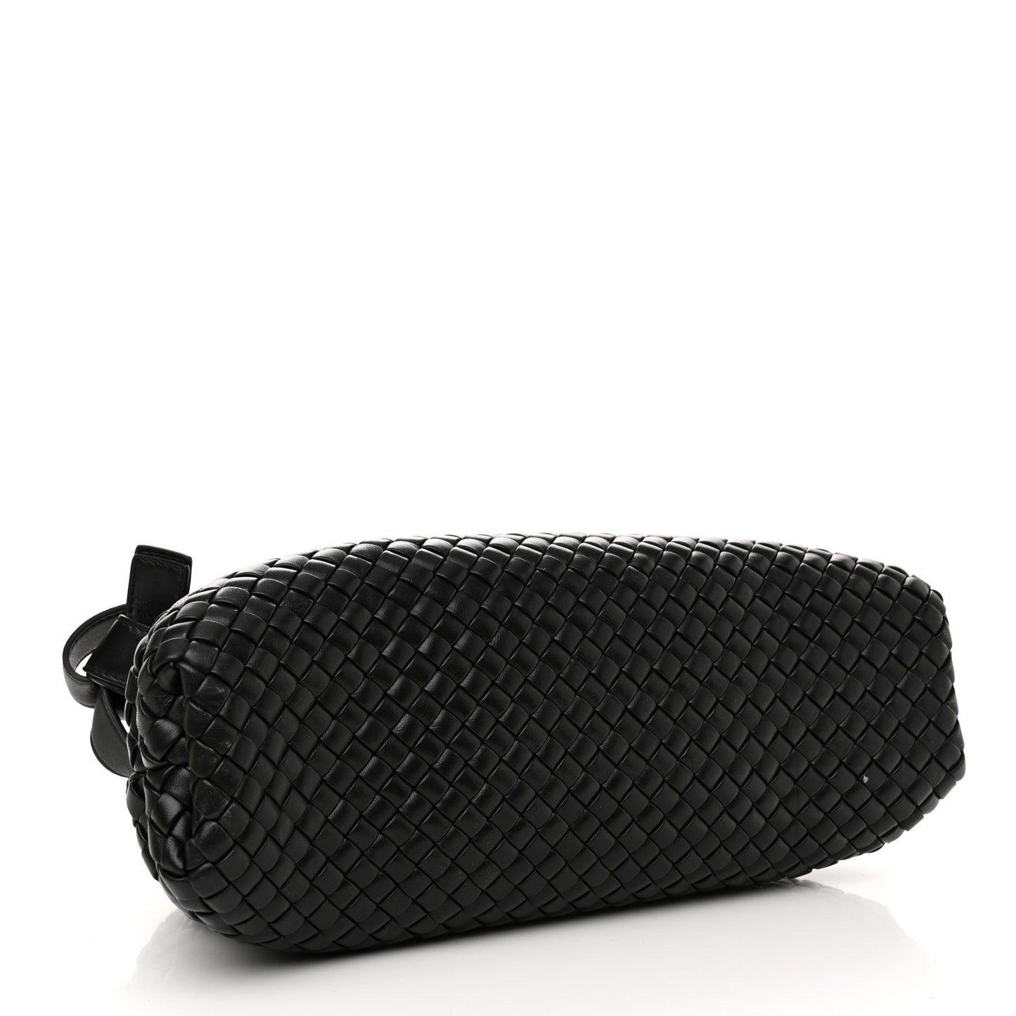 Nappa Intrecciato Medium Padded The Handle Tote Black
