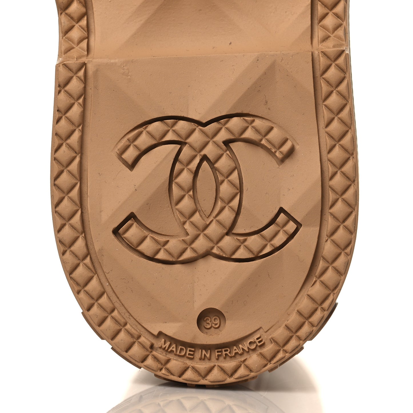 Caoutchouk CC High Boots 39 Beige