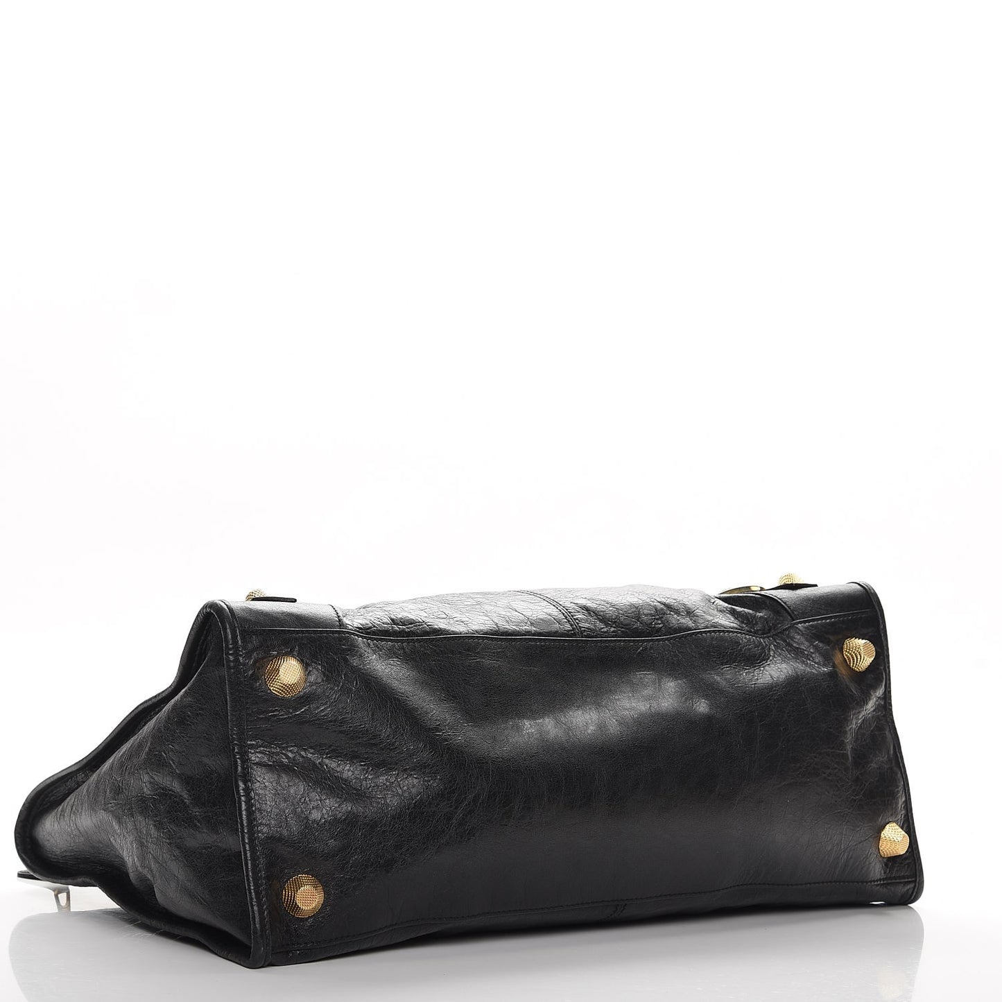 Agneau Giant 21 Gold Hardware Work Black