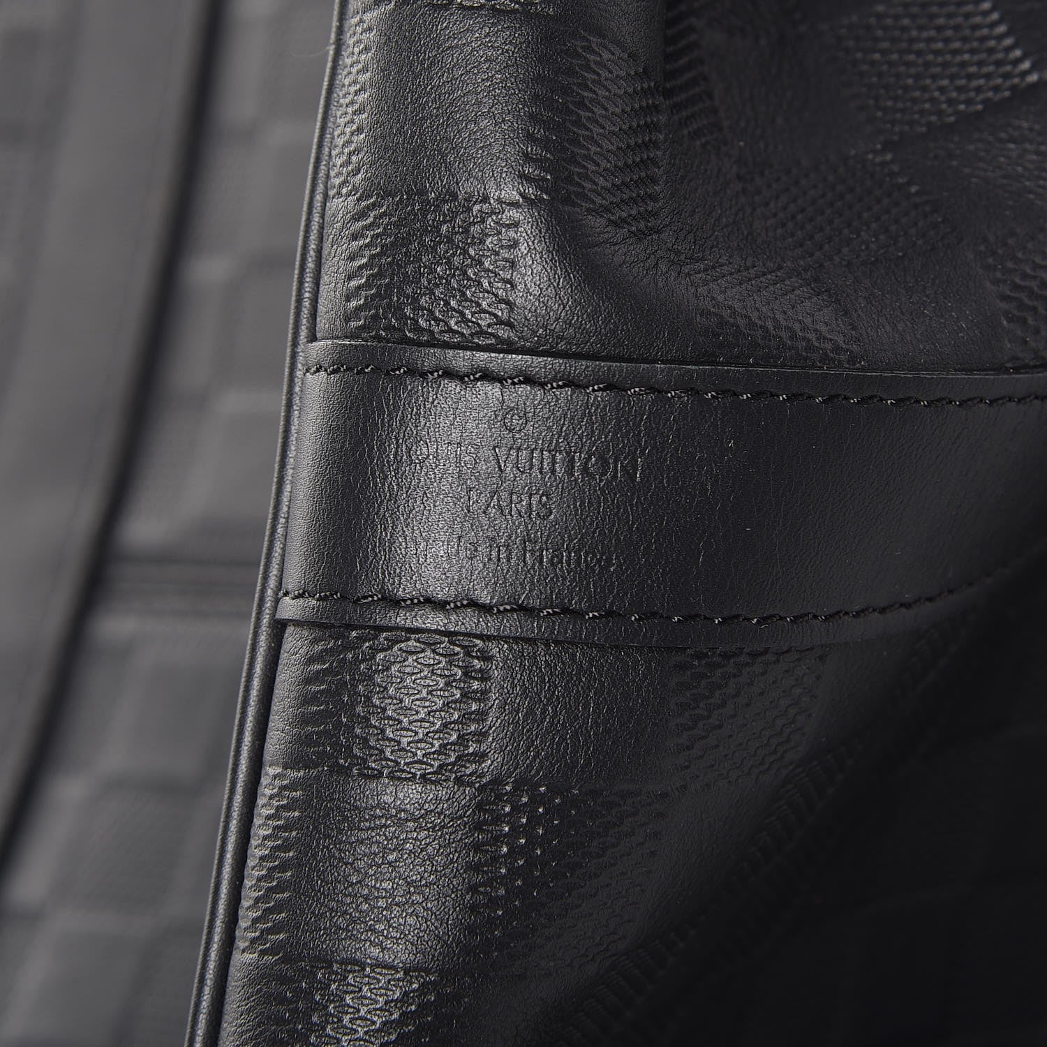 Louis Vuitton Damier Infini Keepall Bandouliere 55 Onyx 7 of 8