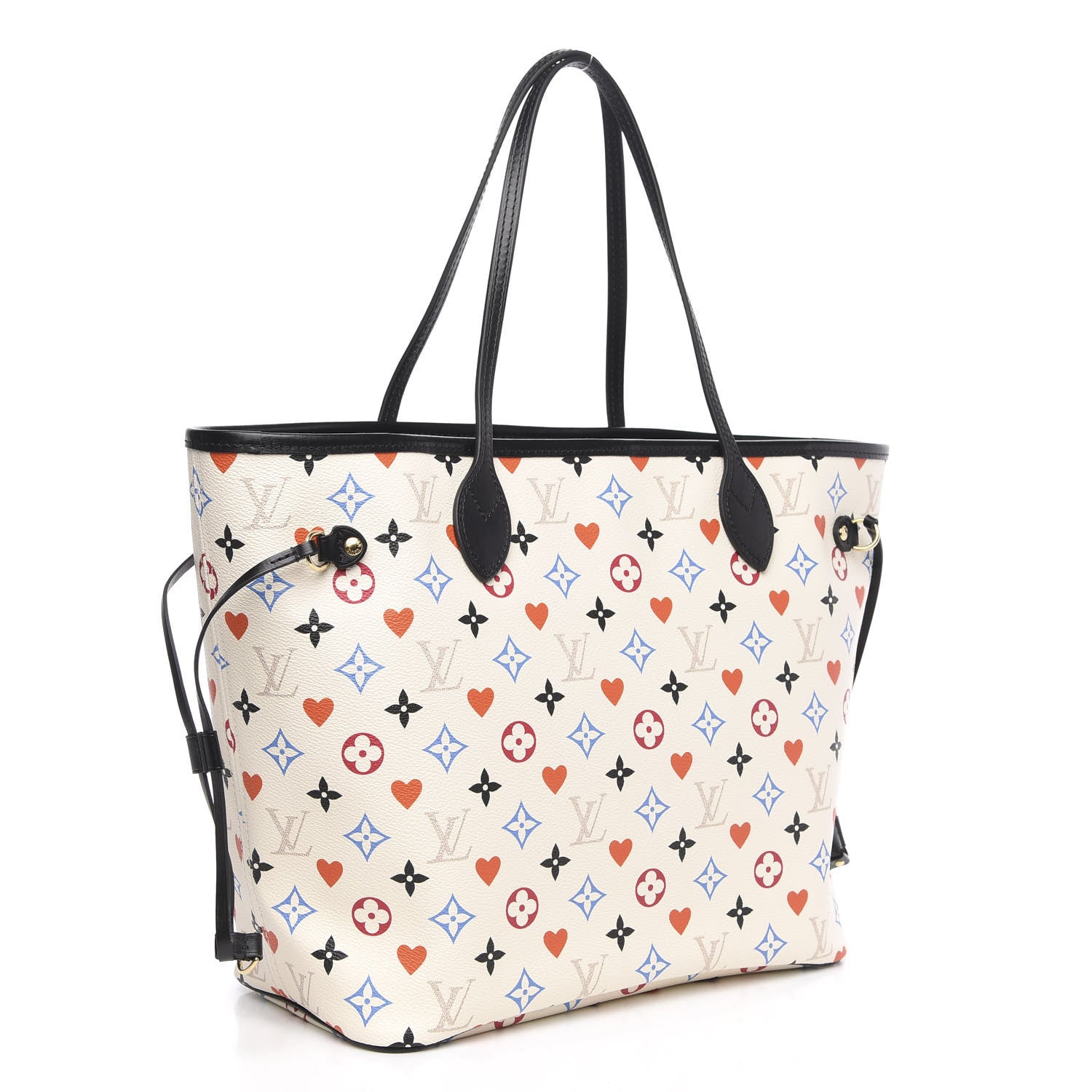 Louis Vuitton Game On Neverfull MM White 3 of 10