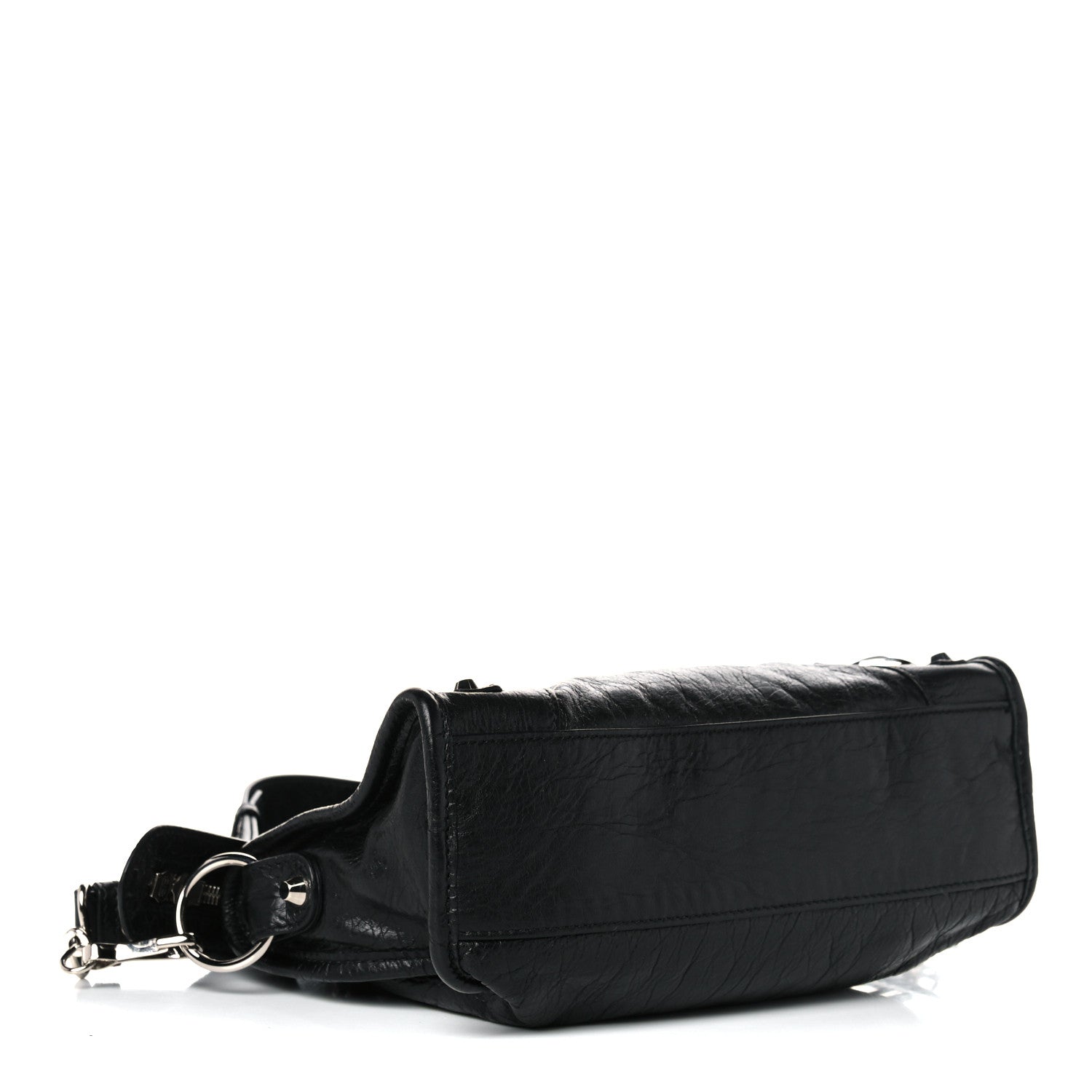 Balenciaga Agneau Classic Silver Hardware Mini City Black 4 of 9