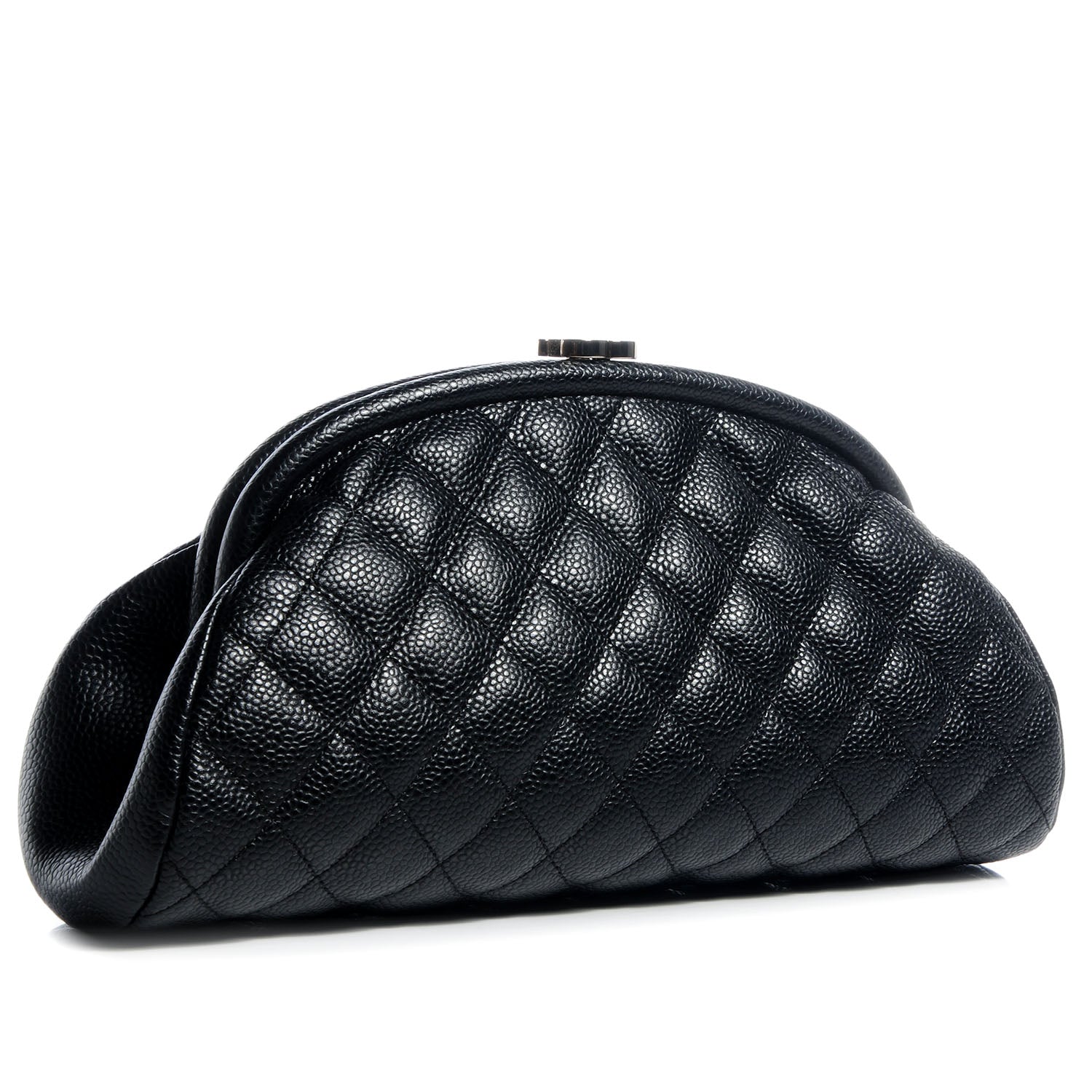 Chanel Caviar Quilted Timeless Clutch Black 3 of 7
