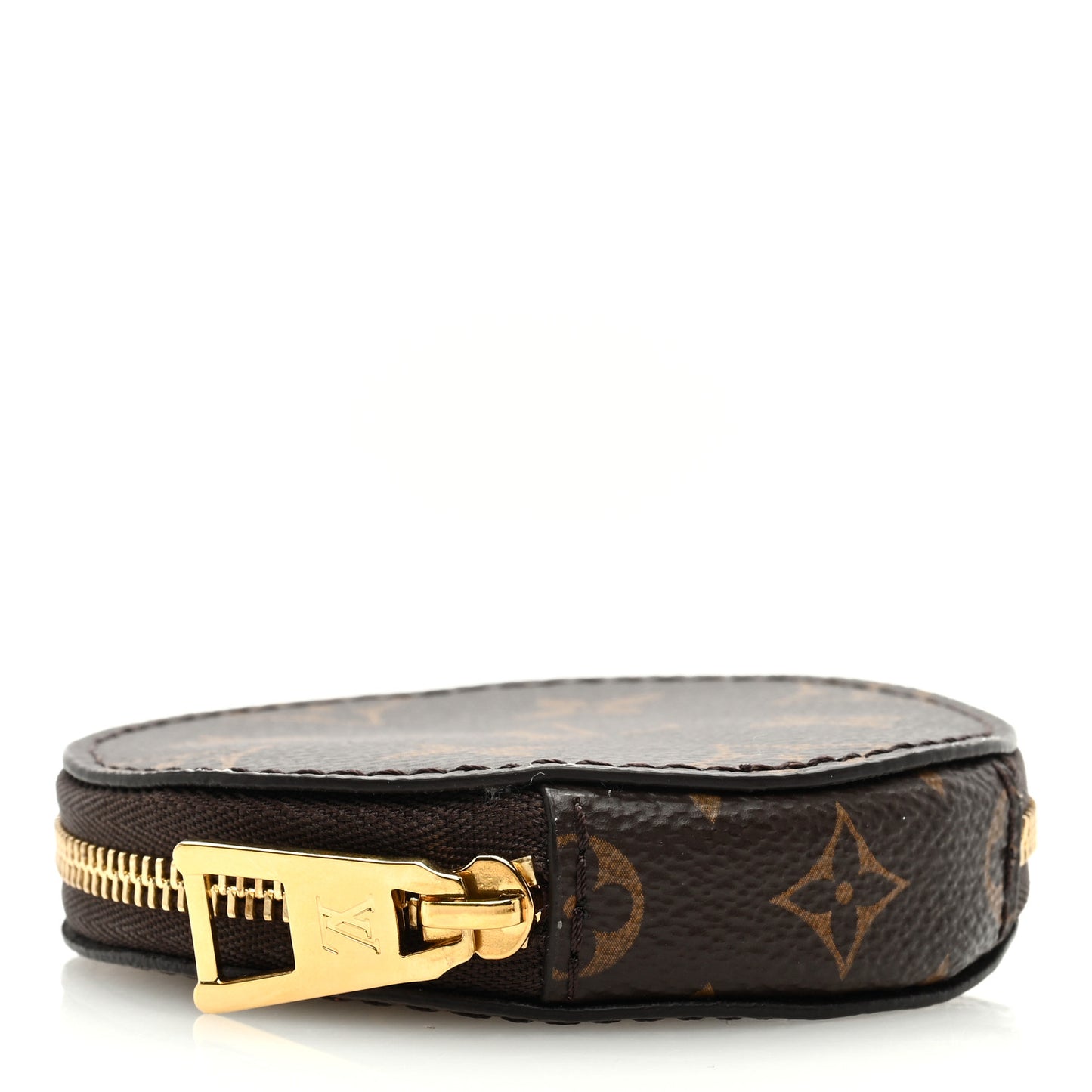 Monogram OnTheGo East West Round Coin Purse Red