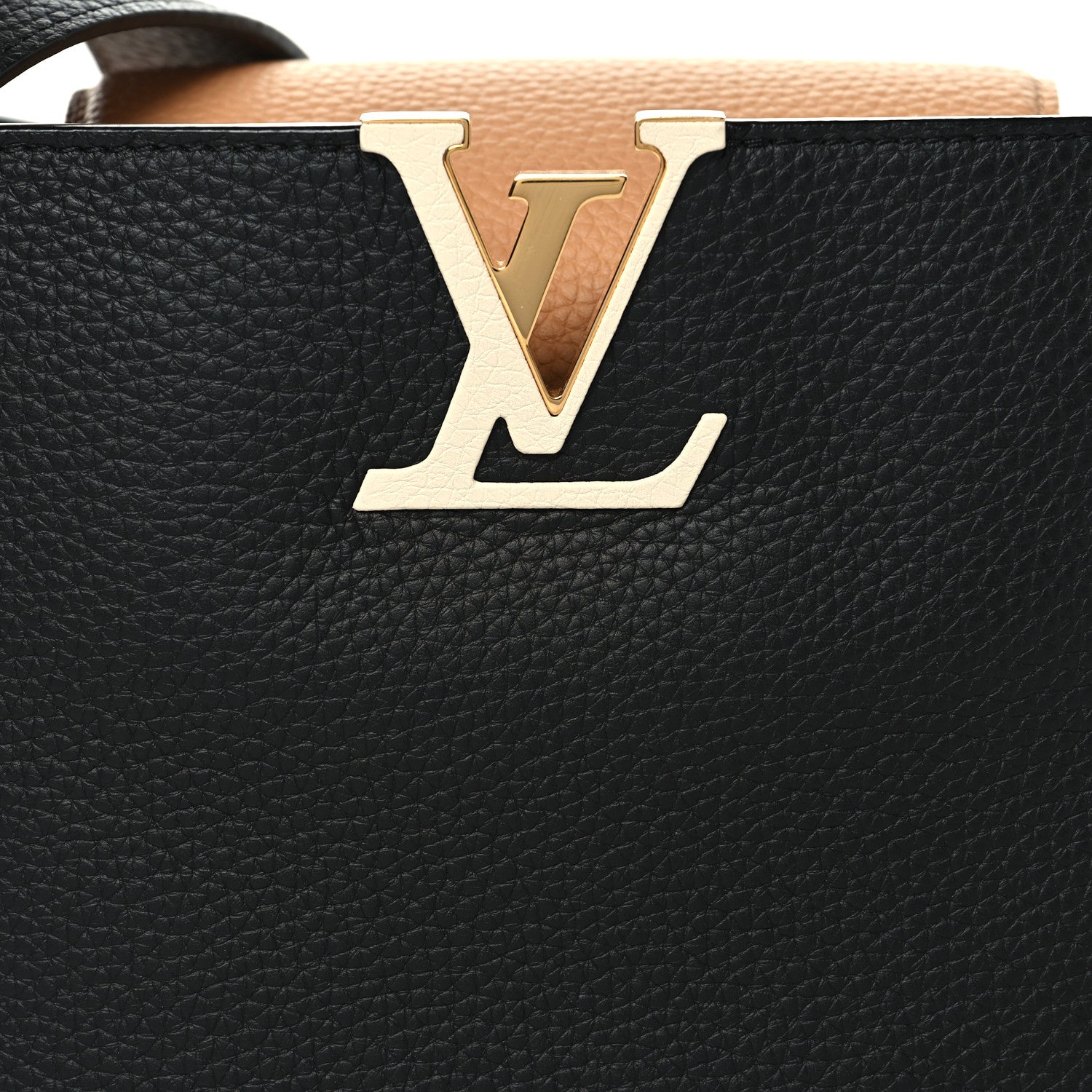 Louis Vuitton Taurillon Capucines PM Black Arizona 7 of 9