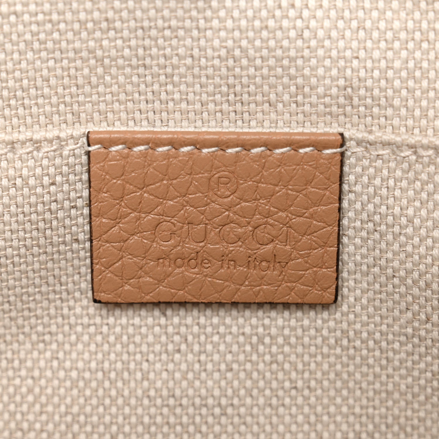Gucci Pebbled Calfskin Small Soho Disco Bag Camelia 6 of 10