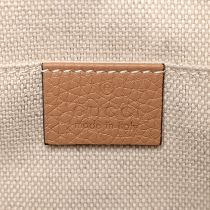 Gucci Pebbled Calfskin Small Soho Disco Bag Camelia 6 of 10