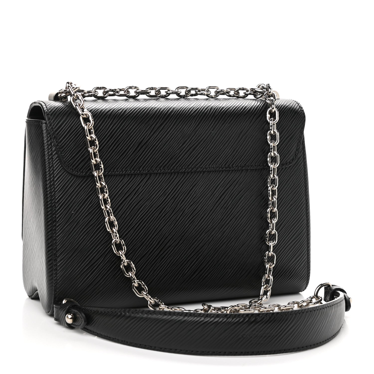 Louis Vuitton Epi Twist Shoulder Bag MM Black 3 of 10