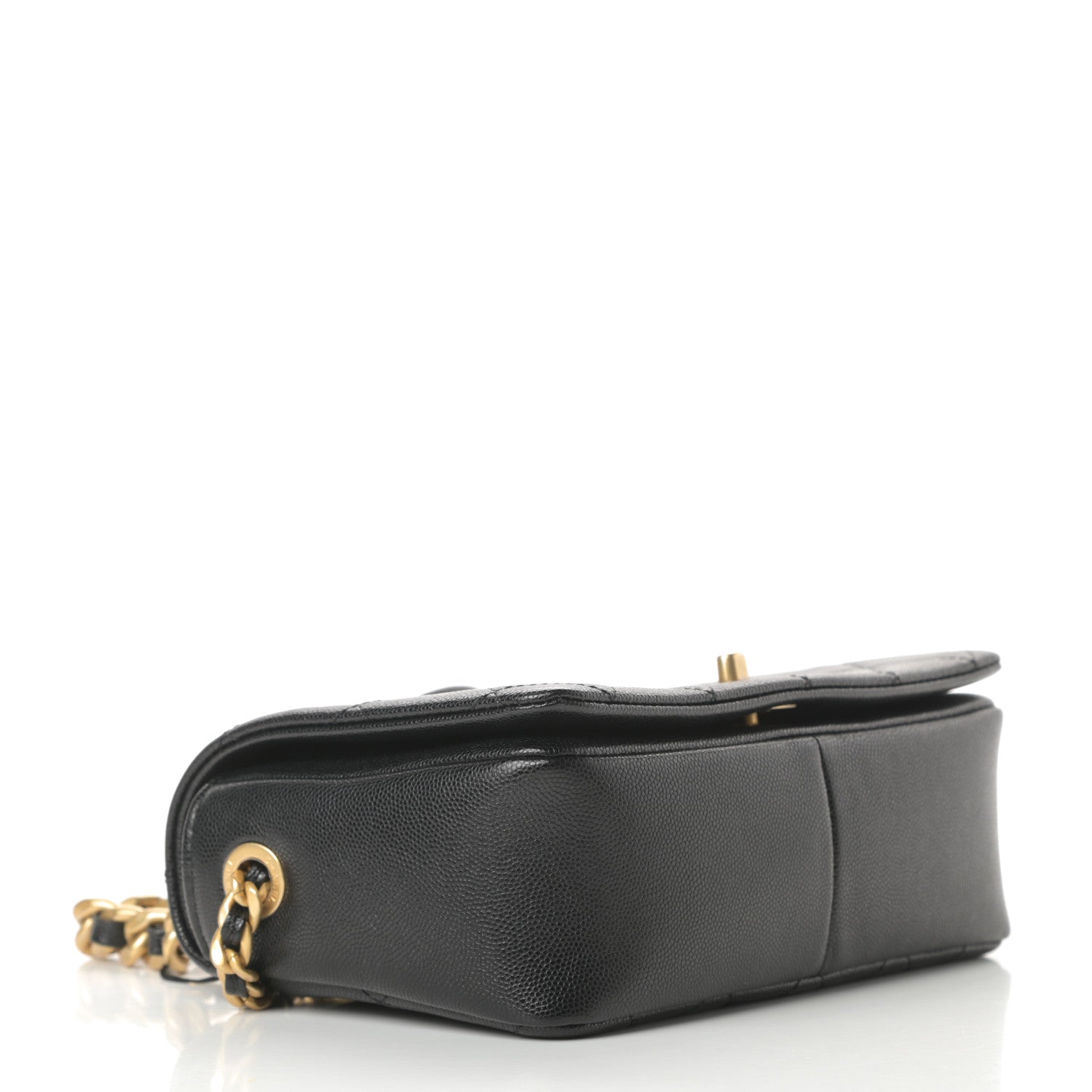 Chanel Caviar Quilted Small Fashion Therapy Flap Bag Black 4 of 11