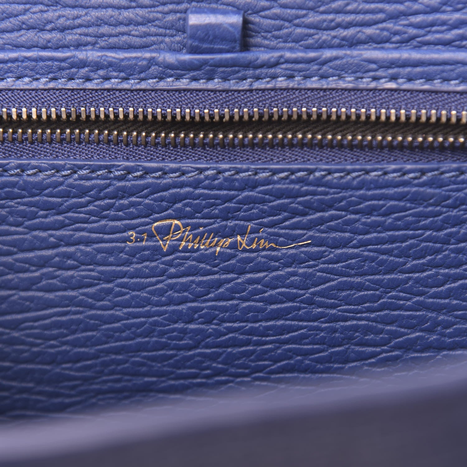 3.1 Phillip Lim 3.1 Medium Pashli Satchel Cobalt Blue 6 of 10