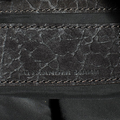Alexander Wang Crinkled Suede Morgan Hobo Black 6 of 6