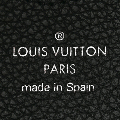 Louis Vuitton Calfskin Lockme II Wallet Black 6 of 11