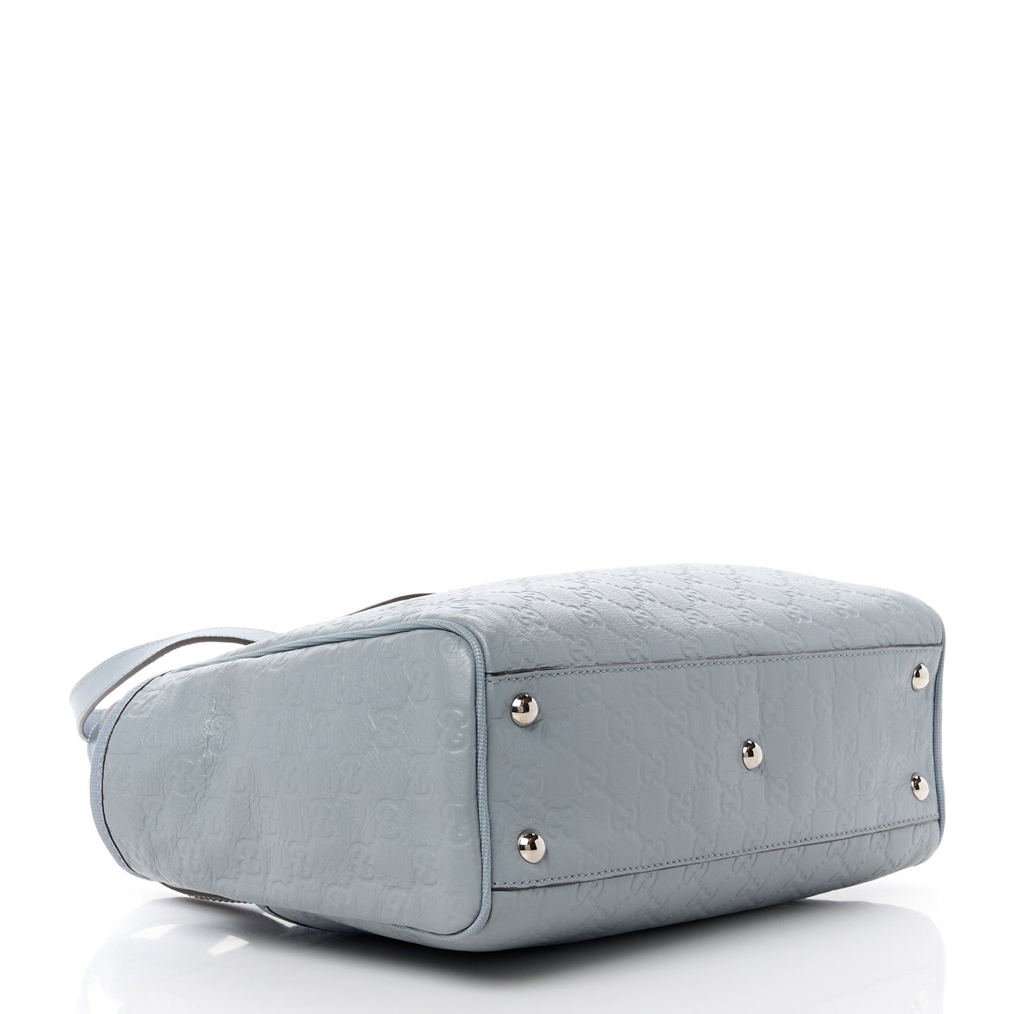 Guccissima Small Tote Bag Light Blue