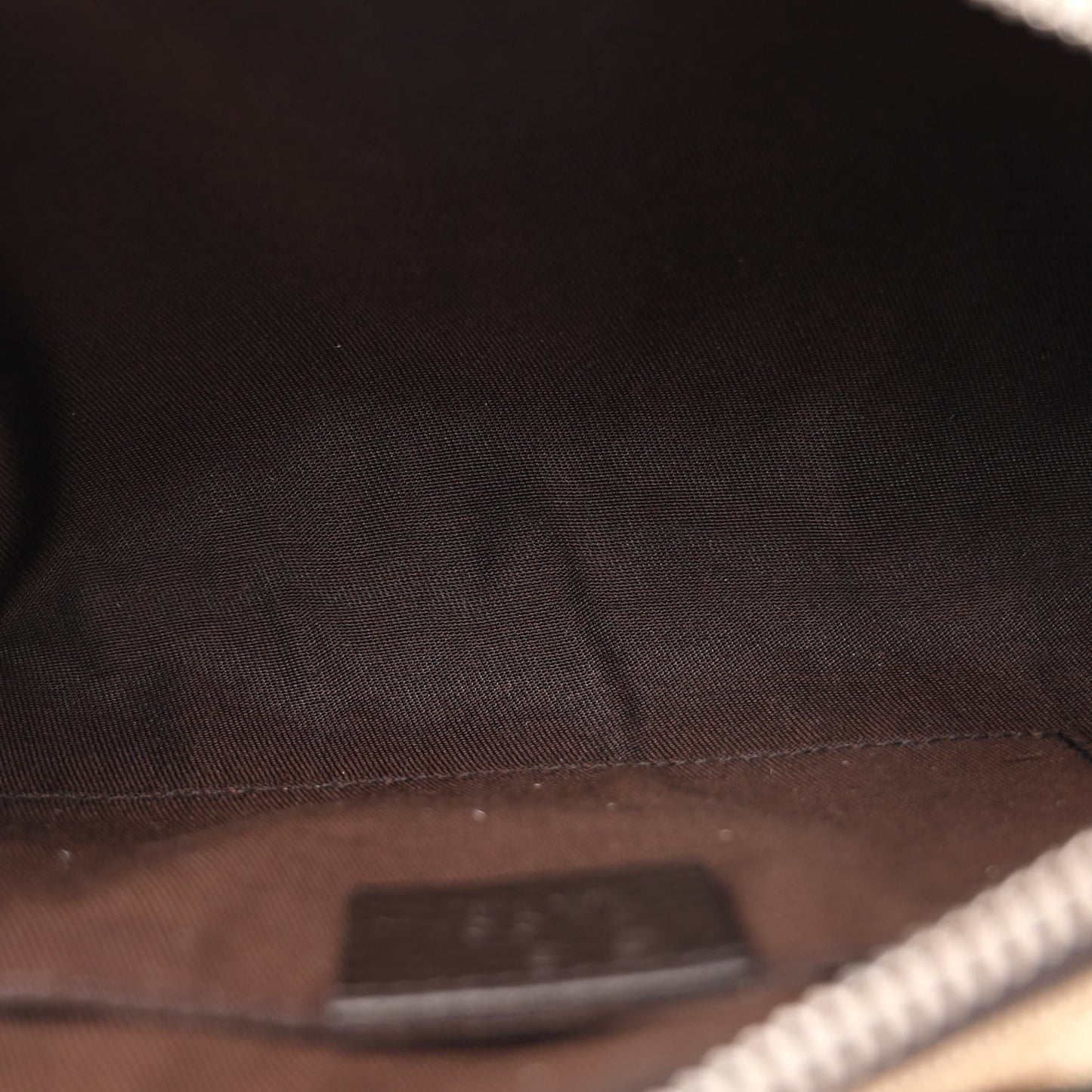 Monogram Belt Bag Dark Brown