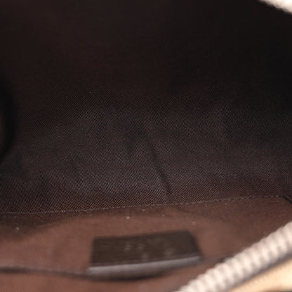 Gucci Monogram Belt Bag Dark Brown 5 of 10
