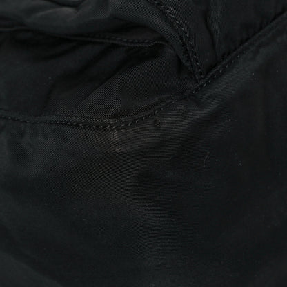 Prada Tessuto Nylon Single Buckle Messenger Bag Black 8 of 15