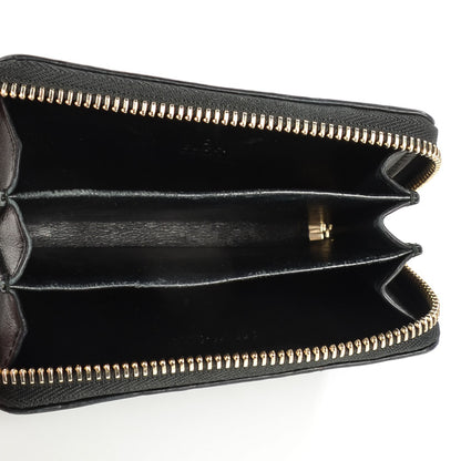 Gucci Guccissima Zip Around Card Case Black 5 of 7