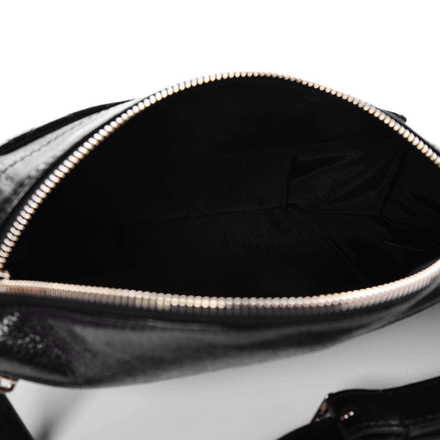 Chanel Crumpled Glazed Lambskin Quilted Waist Bag Fanny Pack Black 5 of 8