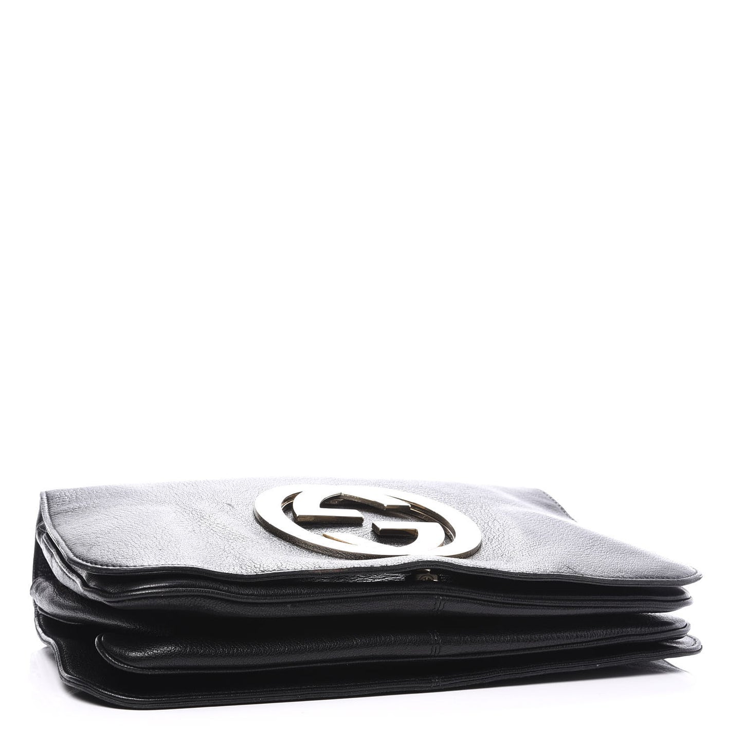 Calfskin Blondie Shoulder Flap Black