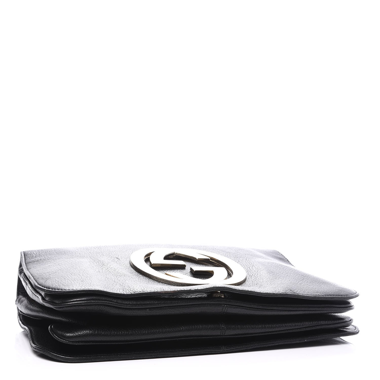 Gucci Calfskin Blondie Shoulder Flap Black 3 of 9