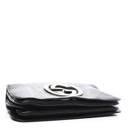 Gucci Calfskin Blondie Shoulder Flap Black 3 of 9