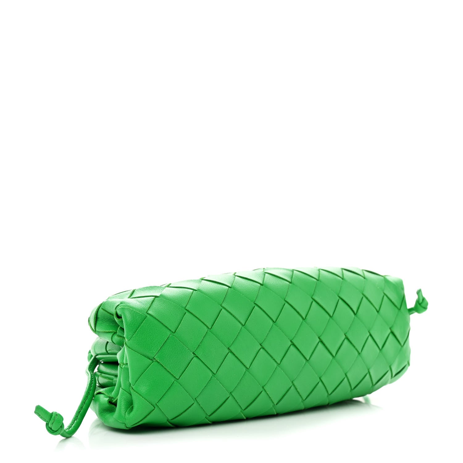 Bottega Veneta Nappa Intrecciato The Mini Pouch Clutch Parakeet 4 of 11