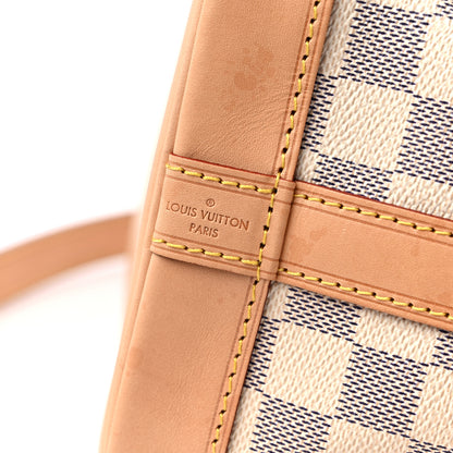 Louis Vuitton Damier Azur Noe BB 7 of 17