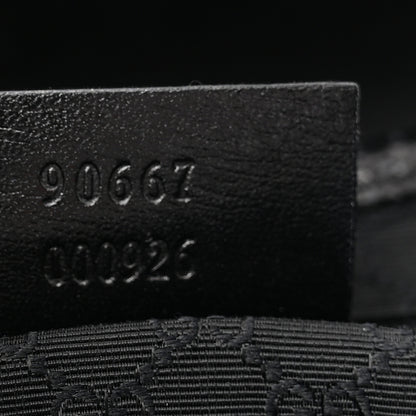 Gucci Snakeskin Small Jackie O Hobo Black 6 of 8