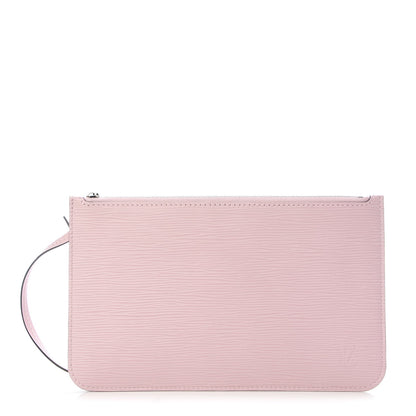 Louis Vuitton Epi Neverfull Pochette MM GM Rose Ballerine 1 of 7