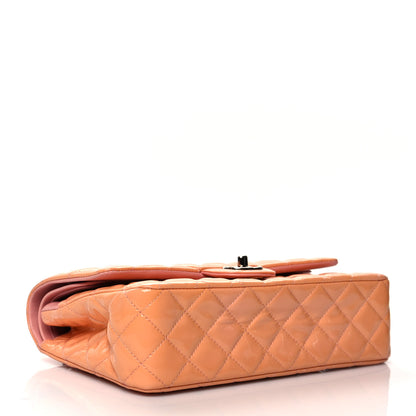 Chanel Patent Quilted Medium Double Flap Light Pink 4 of 10